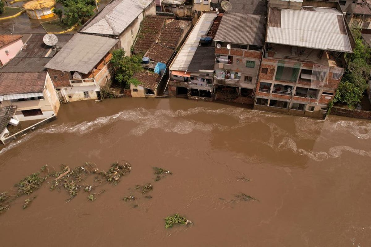 Floods leave 20 dead in Brazil as record rains collapse dams The